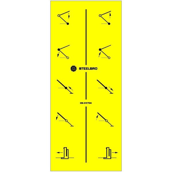 Decal Vlv Manual Oprtn SB401 LH