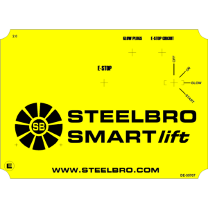 Decal E-Box SMARTlift (Key start)