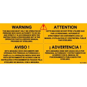 Decal Authorised Operation