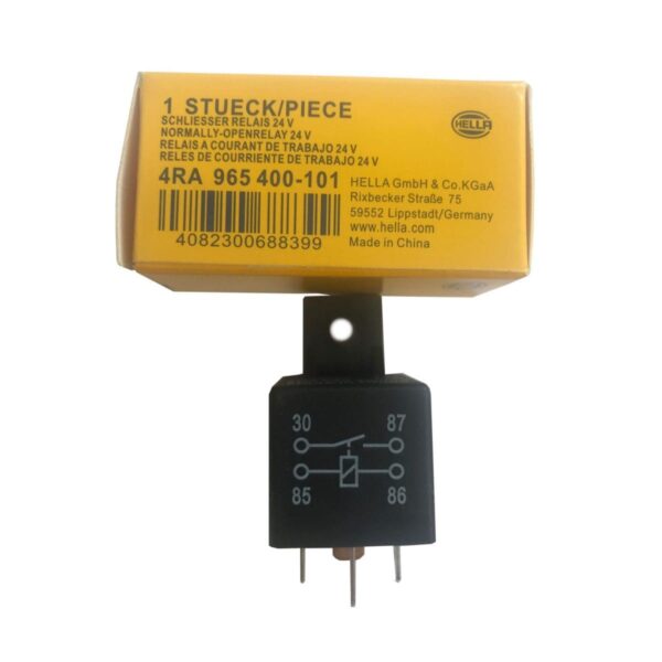 Relay 24V 4 Pin N/O Hella 3079