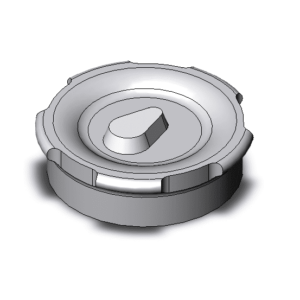 Cap Tank Fuel Al Lockable
