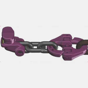 Kit lug lifting RUD for 20mm chain LH replaces LF-25662