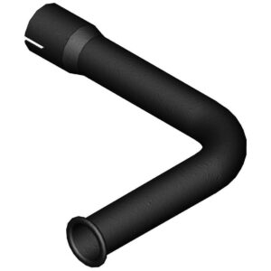 Pipe Exhaust Extn Curved 90 deg