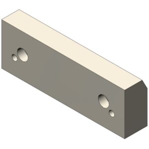 Wear Pad Side Flange C/Base 35mm