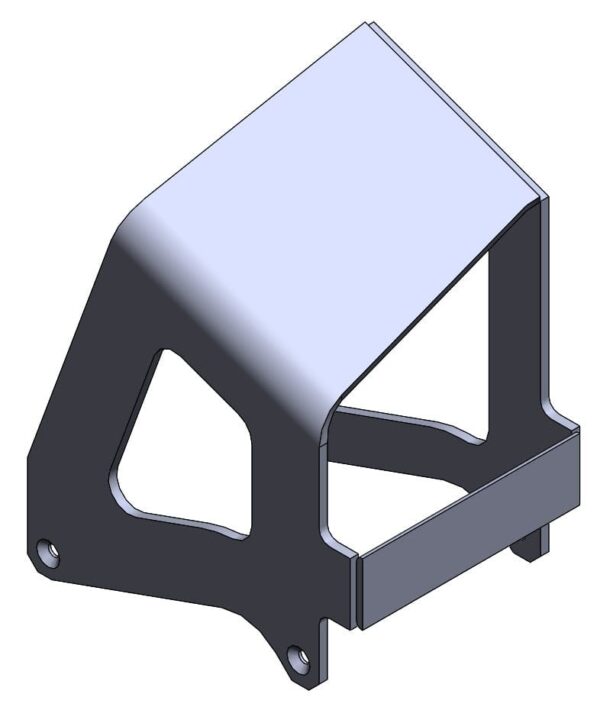 Bash Plate Top Arm Cylinder RH