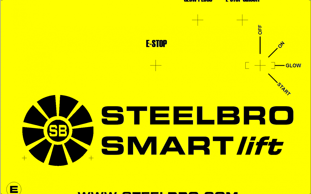 Decal E-Box SMARTlift (Key start)