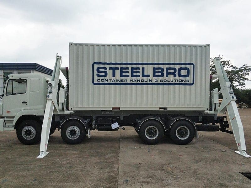 12 TONNE SB121 truckmount Sidelifter side-loader