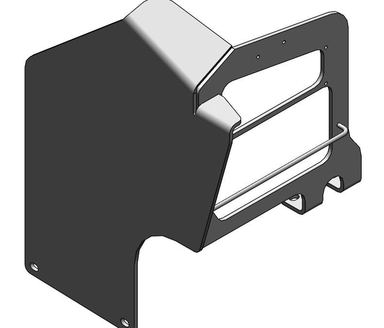 Bash Plate Bottom Arm Cylinder LH