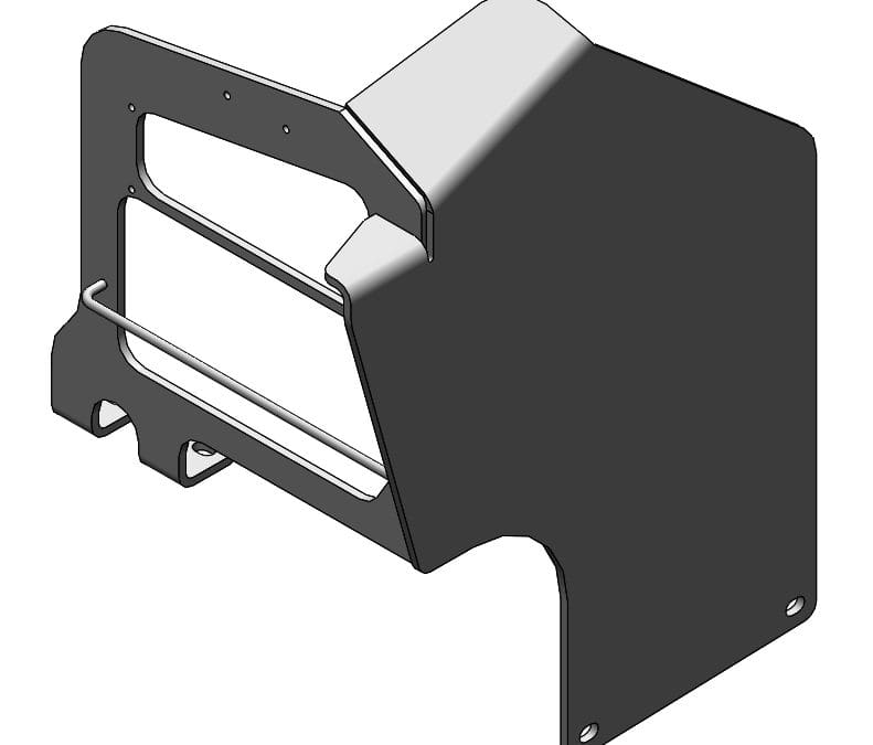 Bash Plate Bottom Arm Cylinder RH